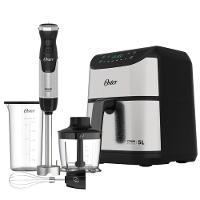 Kit Mixer Power 3 Em 1 E Fritadeira Inox Digital 5L Oster 220V - 1