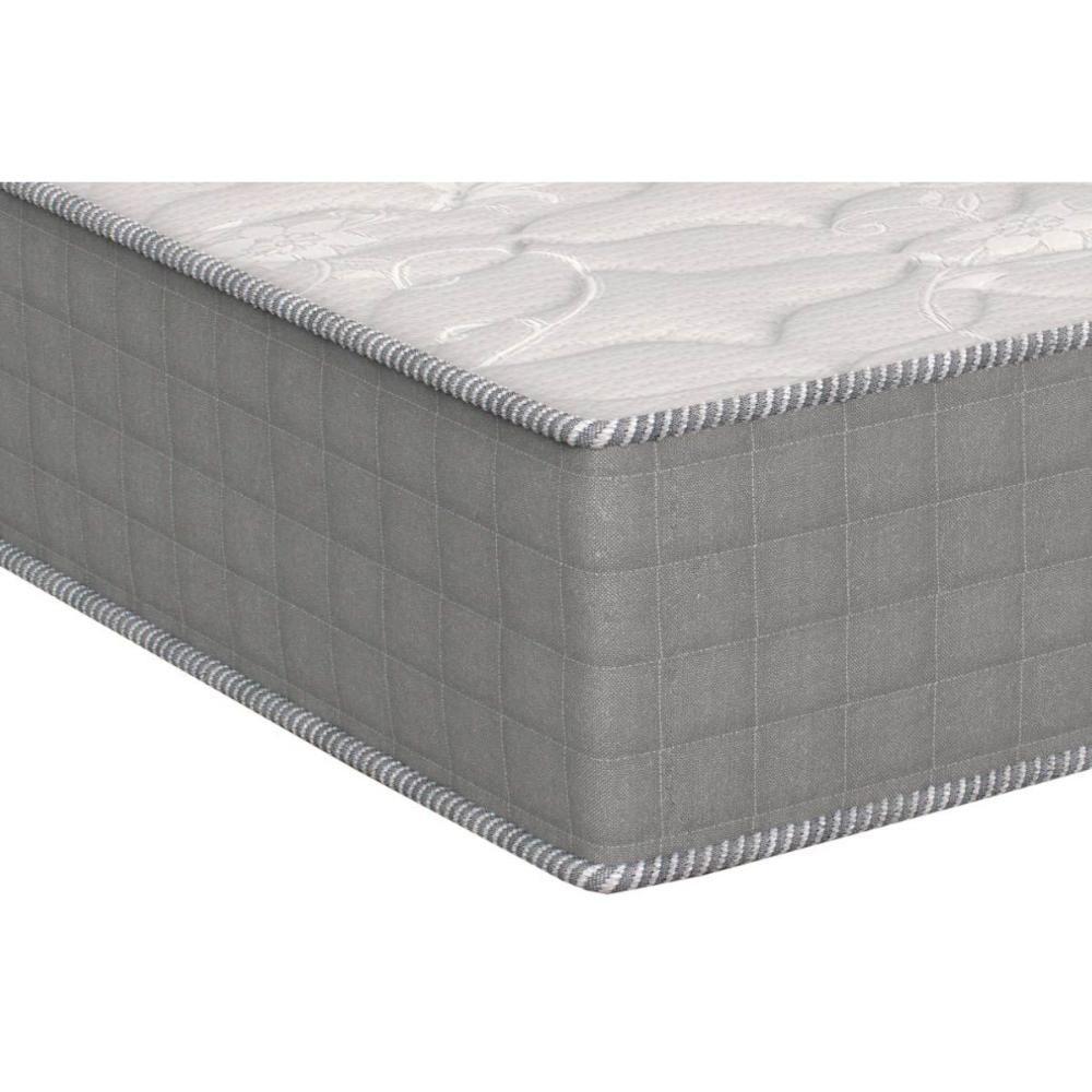 Cama Box Casal: Colchão Molas Ensacadas Orthoflex MasterPocket Orvieto Unic Face + Base CRC Suede Black(138x188) - 4