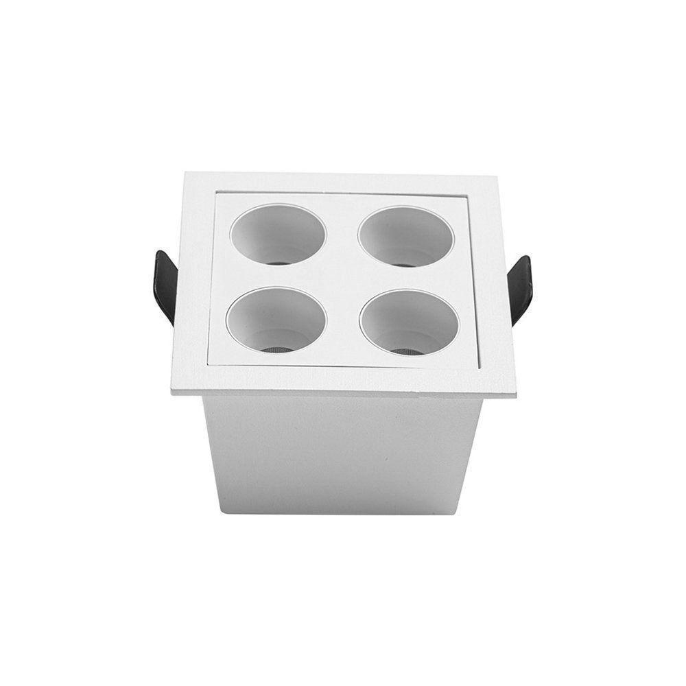 Spot De Embutir Nordecor Downlight Powerus Led Alto Irc 90 8w Bivolt Lente Branca 3000k - 2