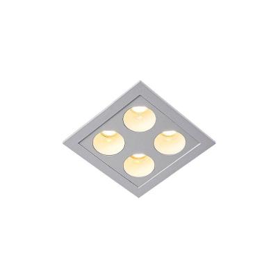 Spot De Embutir Nordecor Downlight Powerus Led Alto Irc 90 8w Bivolt Lente Branca 3000k