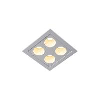 Spot De Embutir Nordecor Downlight Powerus Led Alto Irc 90 8w Bivolt Lente Branca 3000k - 1