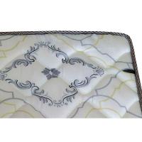 Cama Box Casal: Colchão Espuma D45 Ortobom /EP Fort Tech ISO 150 + Base CRC Suede White(138x188)