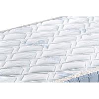 Cama Box Casal: Colchão Espuma Anjos Querubim + Base CRC Courano White(138x188) - 2