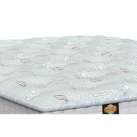 Cama Box Casal: Colchão Molas Ensacadas Orthoflex MasterPocket Agility Confort + Base CRC Courano White(138x188) - 2