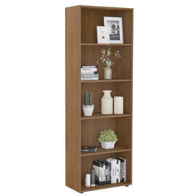 Estante Livreiro 5 Prateleiras 180x60 Cm Arly Cinamomo