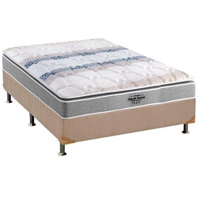 Cama Box Casal: Colchão Anatômico Probel D33/Ag65 Extreme Resistence + Base Clean(138X188)