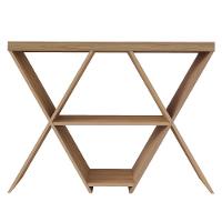 Aparador Sala Estar Com Nichos 110 Cm 4153 Carvalho Arly Carvalho - 6