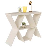 Aparador Sala Estar Com Nichos 110 Cm 4152 Off White Arly Off White - 5