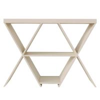 Aparador Sala Estar Com Nichos 110 Cm 4152 Off White Arly Off White - 7