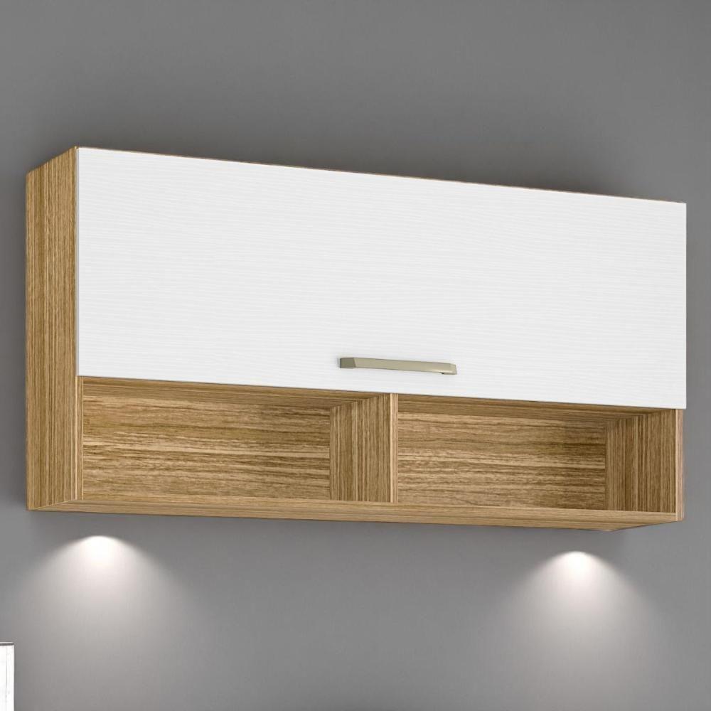 Armário C/ Basculante 120 Cm Lapis Freijó Supremo - 1