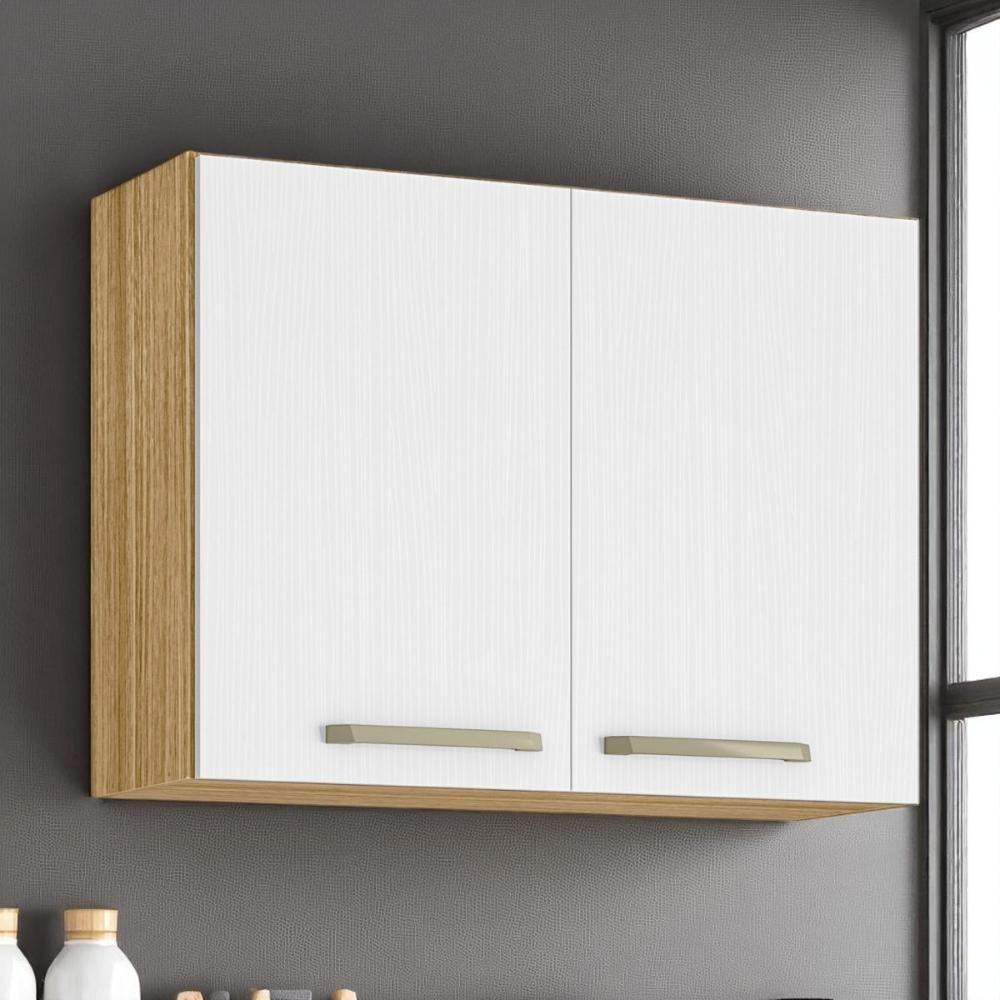 Armário 2 Portas 800 Lapis Freijó Supremo - 1