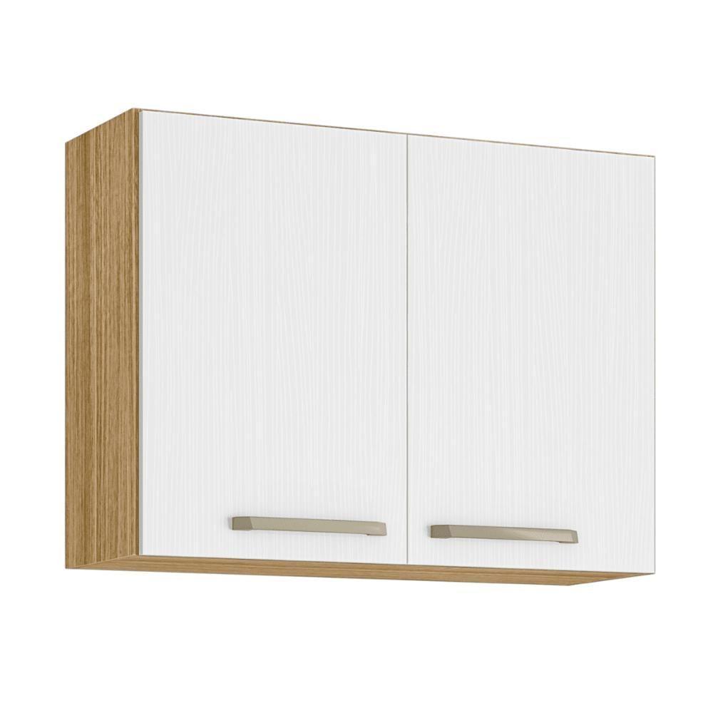 Armário 2 Portas 800 Lapis Freijó Supremo - 2