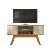 Bancada Atlanta Com Nichos Cumaru/opala - 2