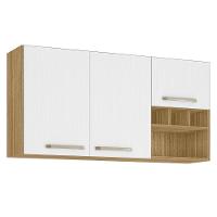 Armário Susp. 3 Portas 3 Gaveteiros 1,20 Ametista Freijó Supremo - 2