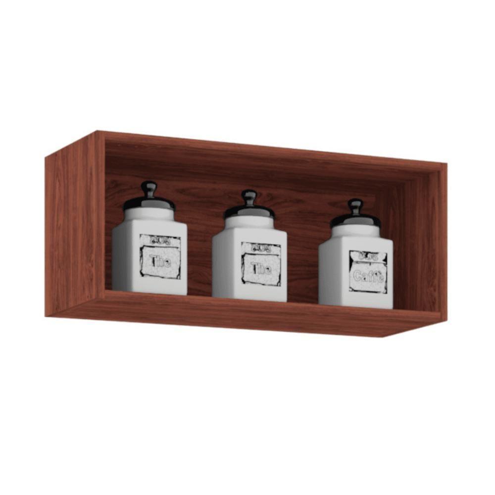 Armário Refrigerador 700 Lapis Nogueira Off White - 4