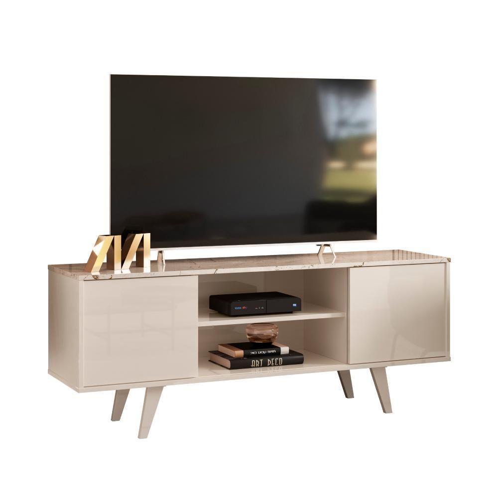 Bancada Lisboa Com Tampo Calacata/off-white - 3