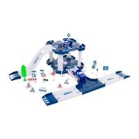 Pista Com Estacionamento De Brinquedo Policial Com 40 Peças - 2