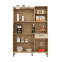 Conjunto Cozinha C/ Portas E Gavetas Verona Freijó / Vanilla - 4