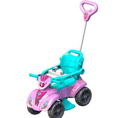 Quadriciclo Rosa Infantil Em Formato De Cachorrinha