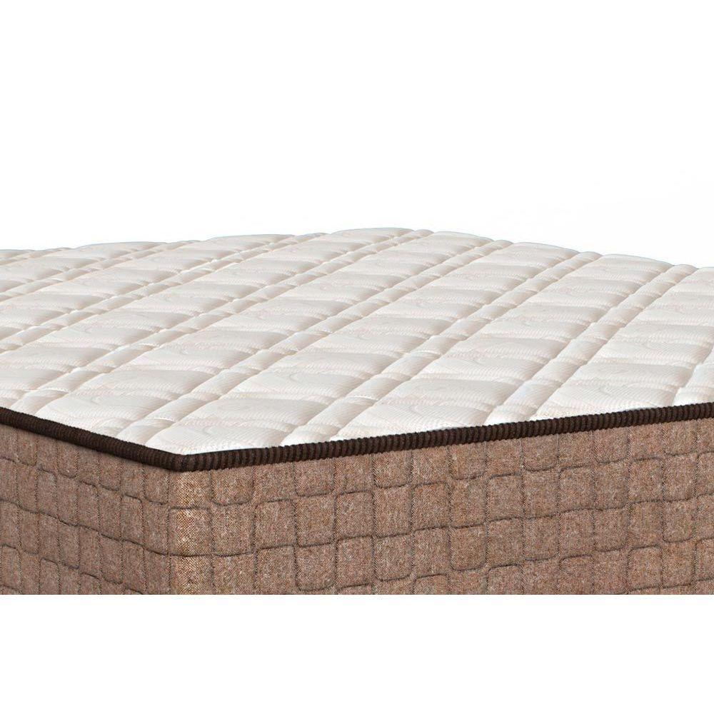 Cama Box Casal: Colchão Molas Ensacadas Orthoflex MasterPocket Torino Hibrido + Base CRC Suede Clean(138x188) - 4