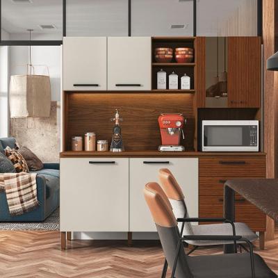 Cozinha Mega C/ Tampo Ripado Off-white