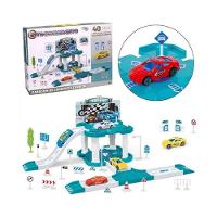 Pista Com Estacionamento De Brinquedo Garagem Com 40 Peças - 1