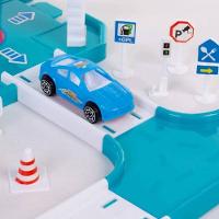 Pista Com Estacionamento De Brinquedo Garagem Com 40 Peças - 2