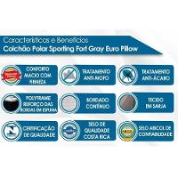 Cama Box Queen: Colchão Molas MasterPocket Ensacadas Polar   Sporting + Base CRC Rústico Black(158x198) - 4