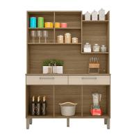 Conjunto Cozinha 6 Portas E Gavetas Modena Freijó / Vanilla - 4