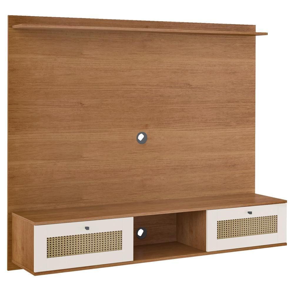 Painel Suspenso Tv 72 Pol 160 Cm 4671 Arly Cinamomo Off White - 1