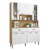 Kit Cozinha 8 Portas E Gavetas Golden Freijó / Supremo - 2