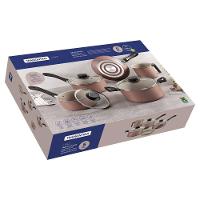 Jogo De Panelas Tramontina Linz Em Alumínio Antiaderente Starflon Max Mocaccino 5 Peças Tramontina - 10