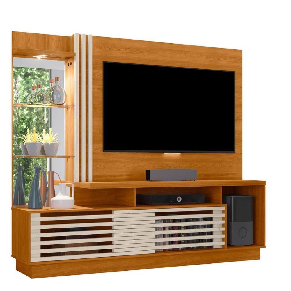 Home Theater Frizz Plus Com Design Cinamomo/off-white - 2