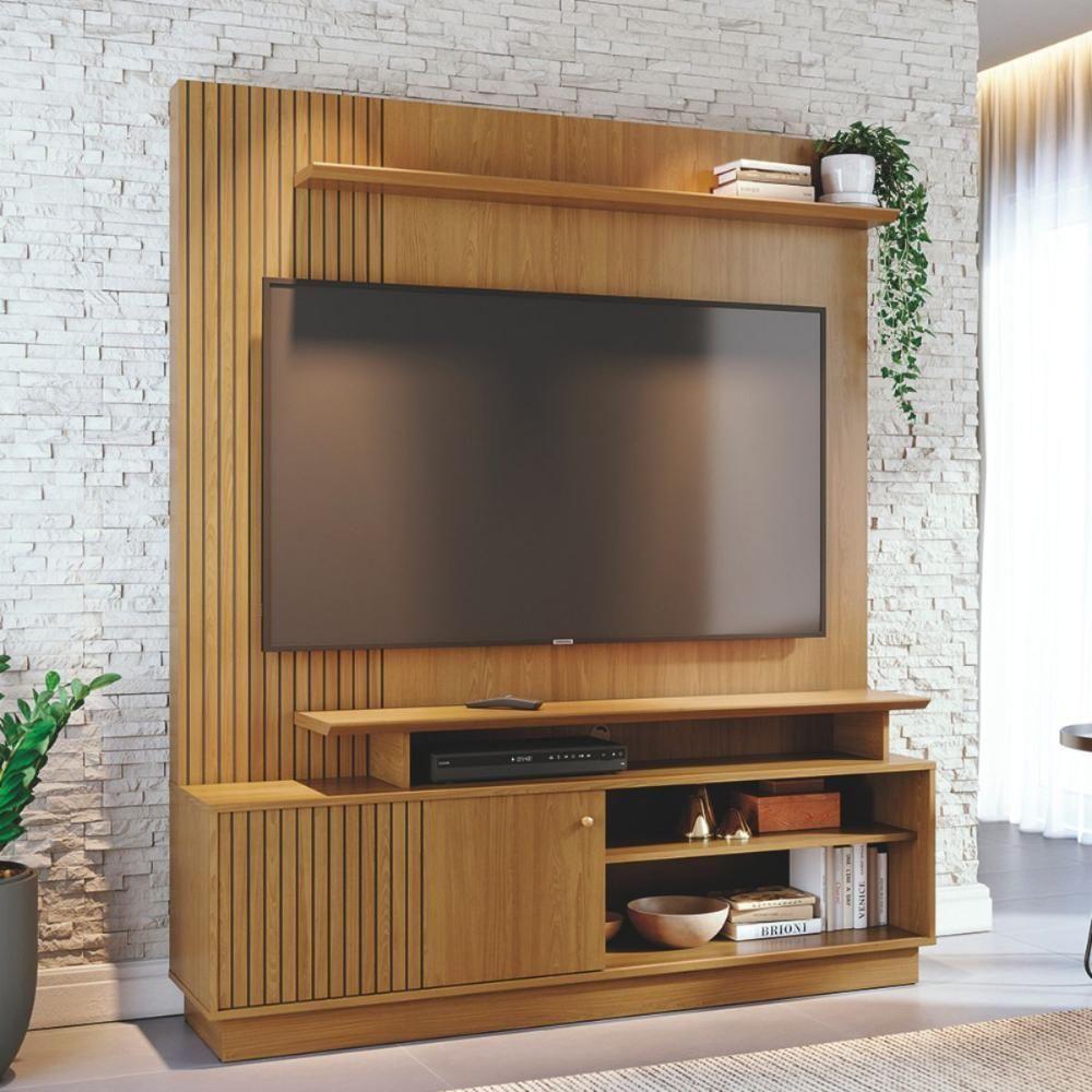 Home Theater Ares Com Design Funcional Cumaru - 1