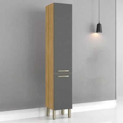 Paneleiro Simples C/ 2 Portas Lapis Freijó Gris