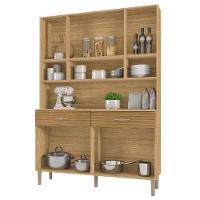 Kit Cozinha 8 Portas E Gavetas Golden Freijó / Supremo / Ripado - 4