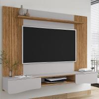 Painel Suspenso Tv 65 Pol 177 Cm Buzios Bechara Cinamomo Off White - 2