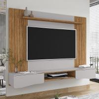 Painel Suspenso Tv 65 Pol 177 Cm Buzios Bechara Cinamomo Off White - 6
