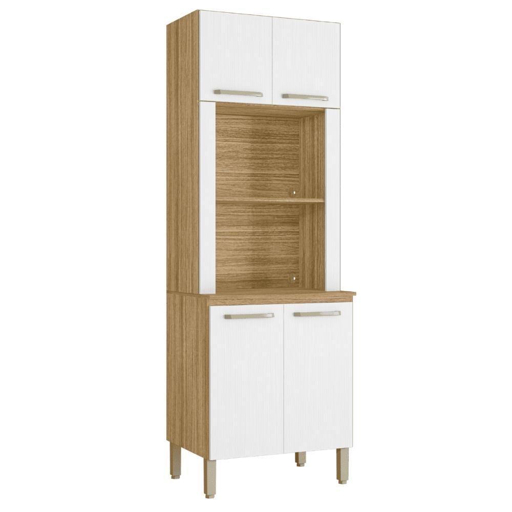 Paneleiro Duplo Forno Sem Gaveteiro Ametista Freijó Supremo - 2