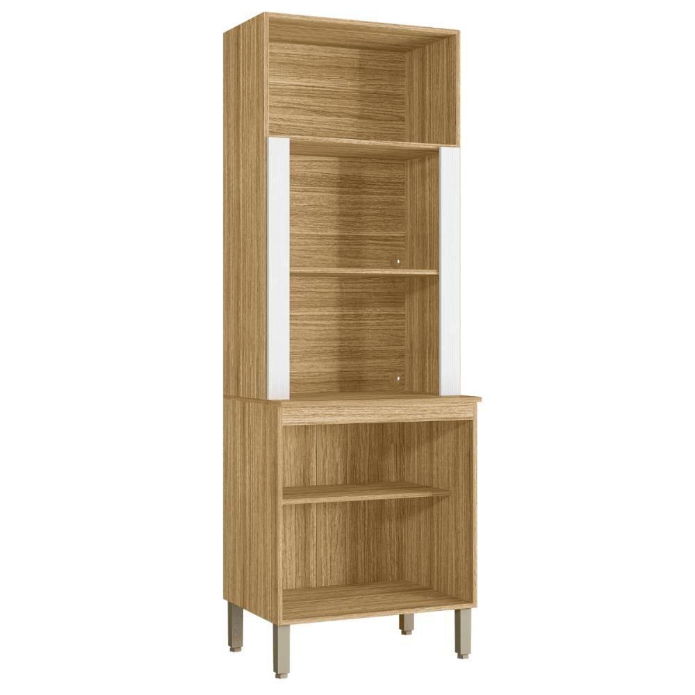 Paneleiro Duplo Forno Sem Gaveteiro Ametista Freijó Supremo - 4