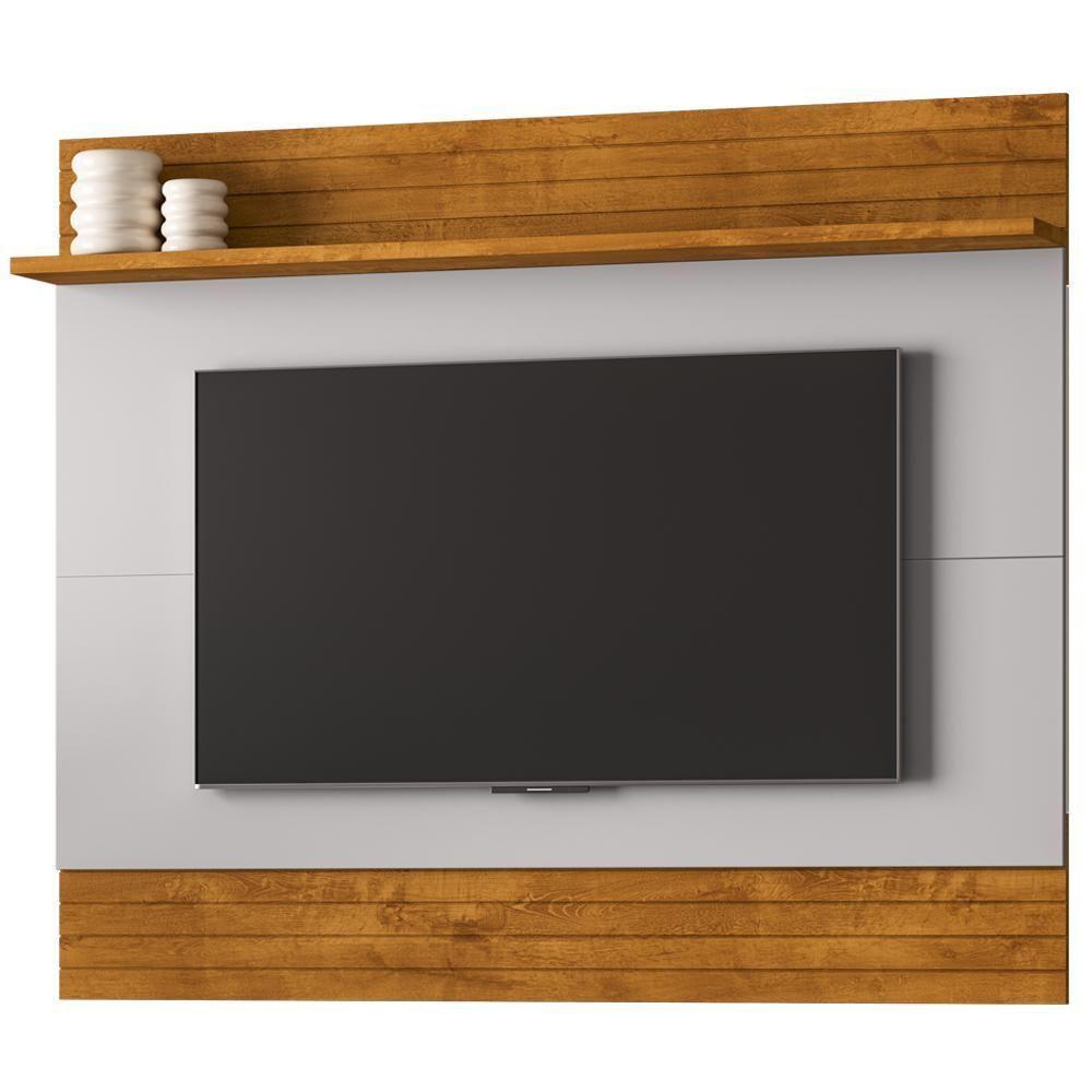 Painel Suspenso Tv 65 Pol 160 Cm Aruana Bechara Naturalle Off White - 1