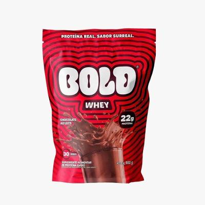 Bold Whey Refil 900g Sabor Chocolate Ao Leite