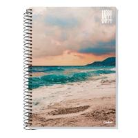 Caderno Espiral Universitário 1 Matéria 96 Folhas Capa Dura Happy Adventure Credeal Estampa 1 - 1