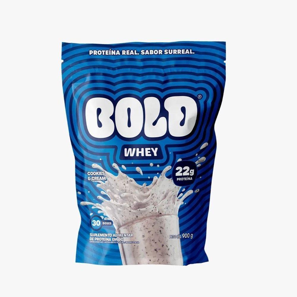 Bold Whey Refil 900g Sabor Cookies E Cream - 1