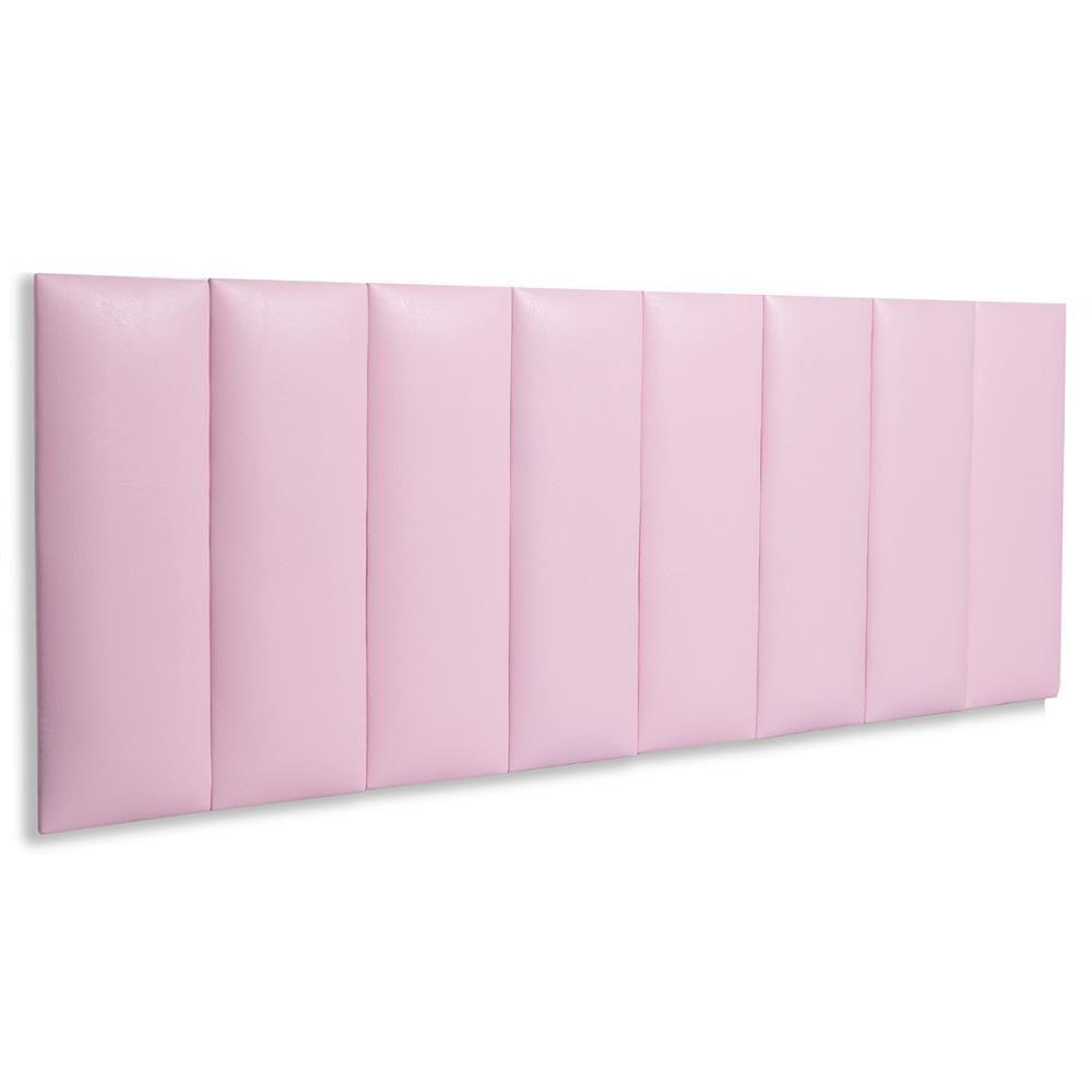 Cabeceira Modulada Adesiva Estofada Queen - Kit 8 Placas - 1