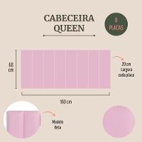 Cabeceira Modulada Adesiva Estofada Queen - Kit 8 Placas - 2