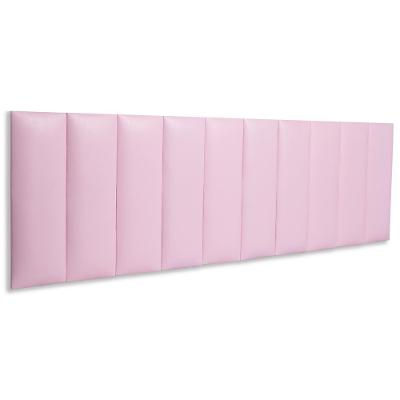 Cabeceira Modulada Adesiva Estofada King - Kit 10 Placas