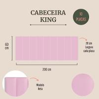 Cabeceira Modulada Adesiva Estofada King - Kit 10 Placas - 2