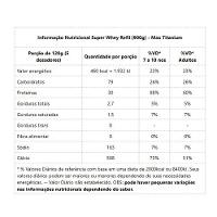 Super Whey Max Titanium Refil 900g Sabor Morango - 2