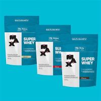 Super Whey Max Titanium Refil 900g Sabor Morango - 4